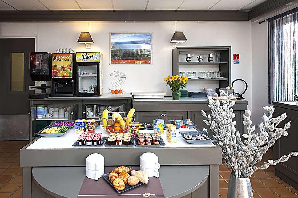 Brit Hotel Bosquet Carcassonne Cite Restoran foto