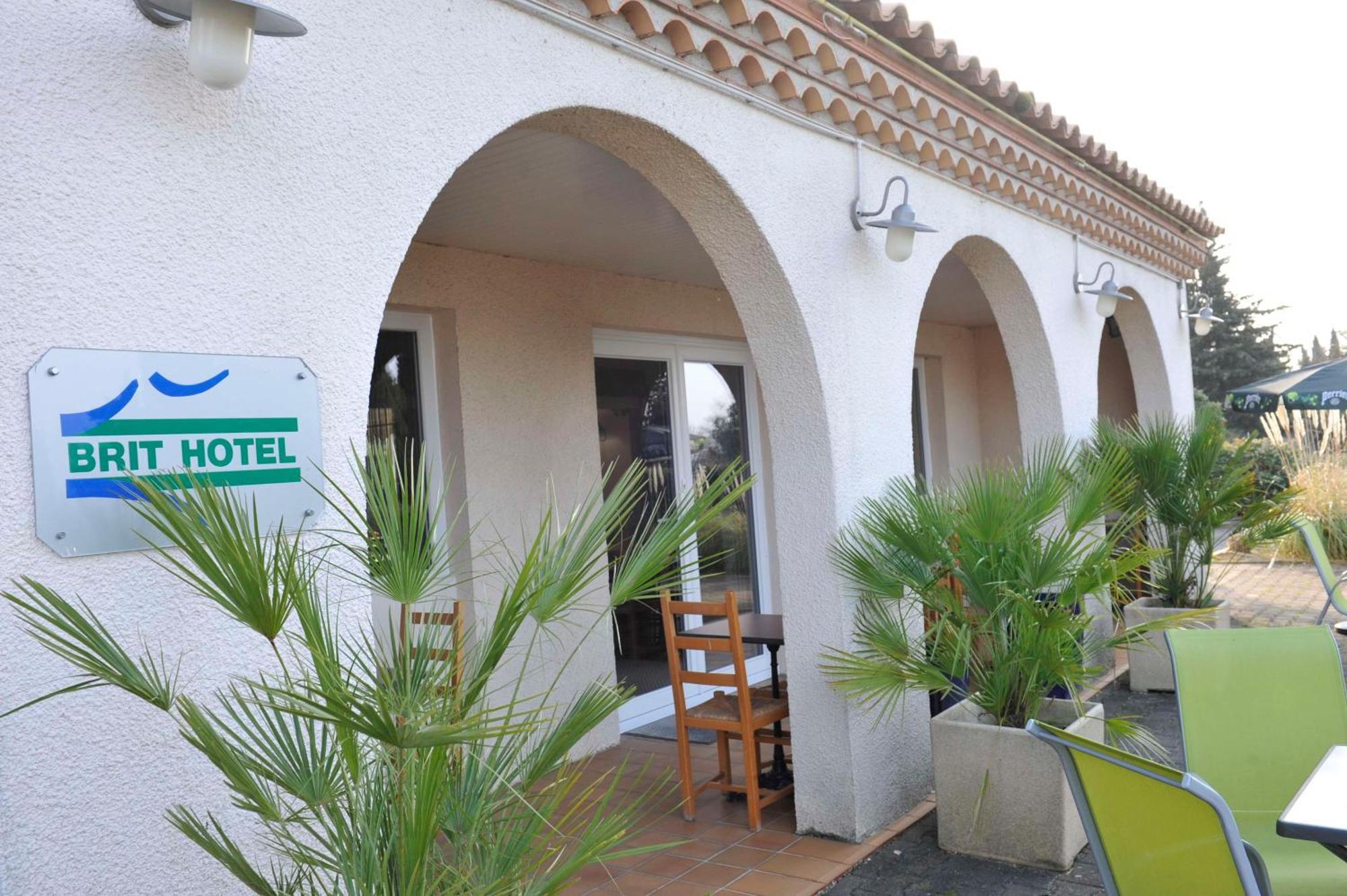 Brit Hotel Bosquet Carcassonne Cite Bagian luar foto