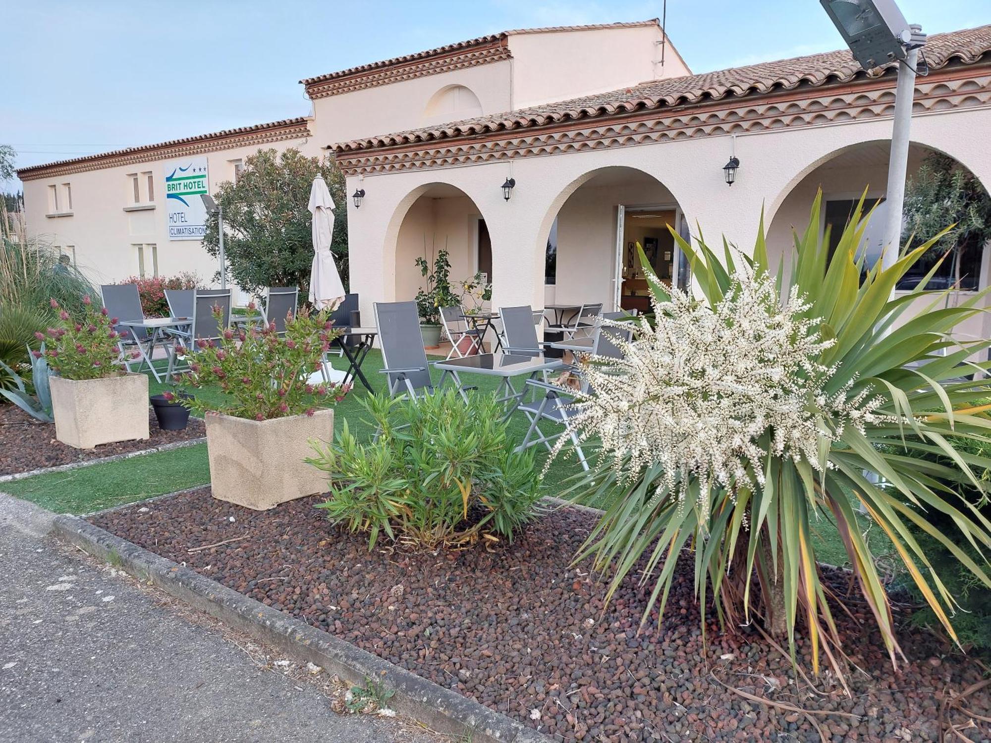 Brit Hotel Bosquet Carcassonne Cite Bagian luar foto